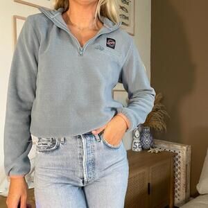 Guess Quarter Zip Fleece Tagged